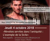 Révoltes & révolutions – 04/10/2018