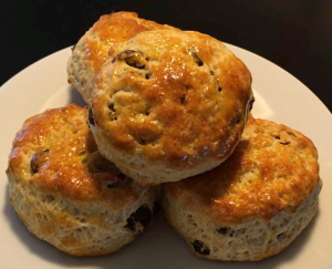 Image Scones aux raisins