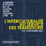 Journées d'études de la Chaire Interculturalités