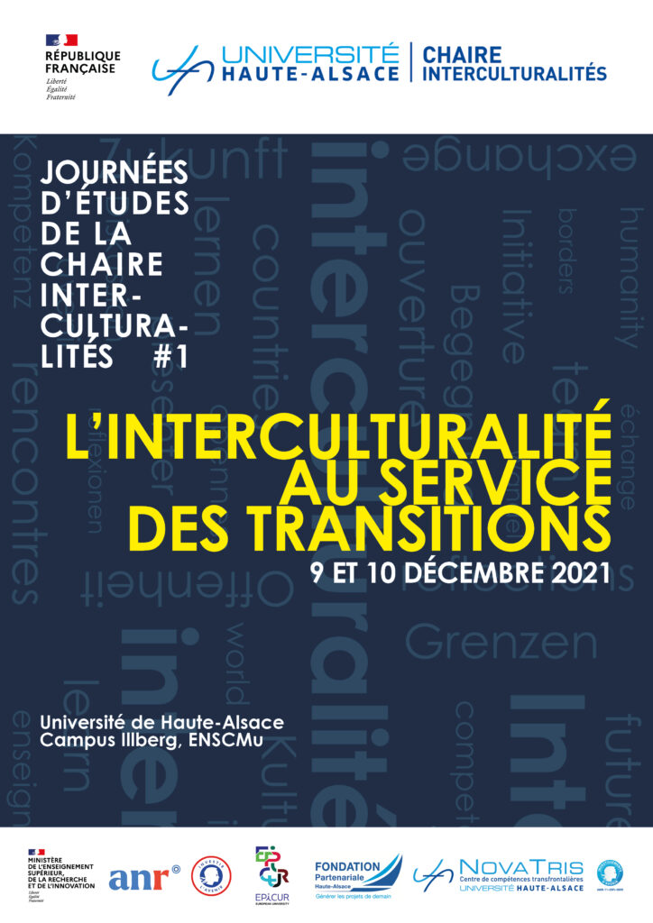 Journées d'études de la Chaire Interculturalités