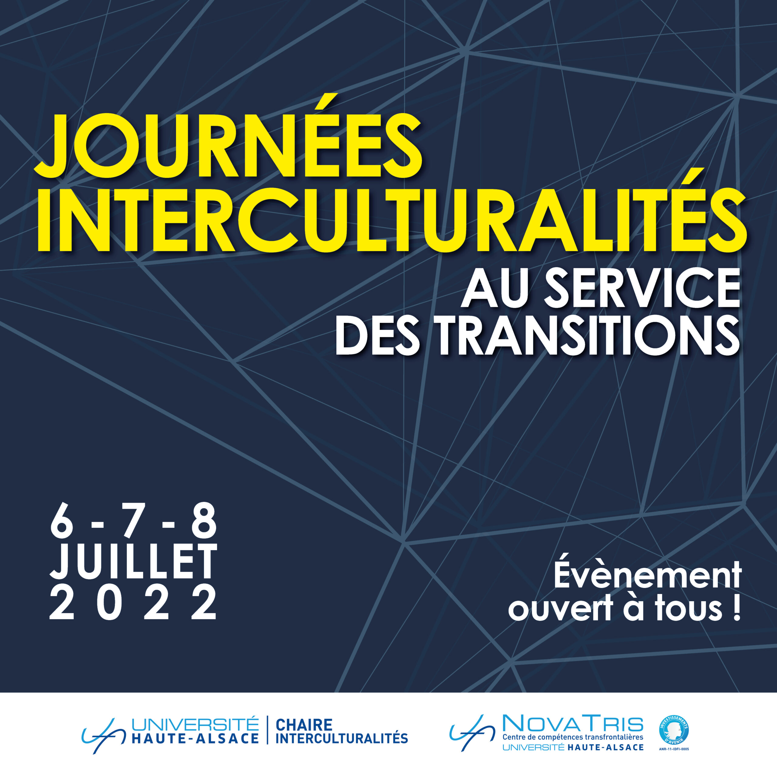 Visuel Journées Interculturalités 2022